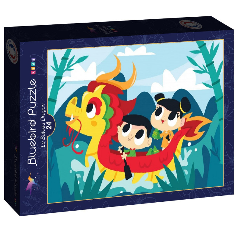 PUZZLE 24P - LE BATEAU DRAGON