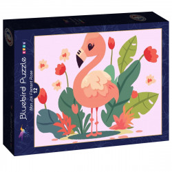 PUZZLE 12P - MON JOLI FLAMANT ROSE