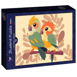 PUZZLE 12P - LES PETITS OISEAUX