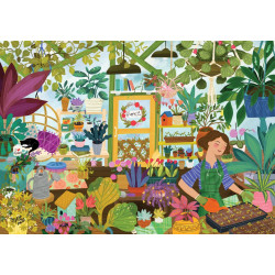 PUZZLE 1000P - MON LIEU PRÉFÉRÉ : LA SERRE