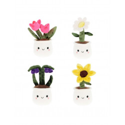 PELUCHE BOBALLS PLANTES FLEURIES - ASS