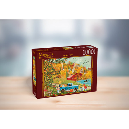 PUZZLE 1000P - SCÈNE D'AUTOMNE