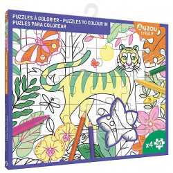 MES PUZZLES A COLORIER