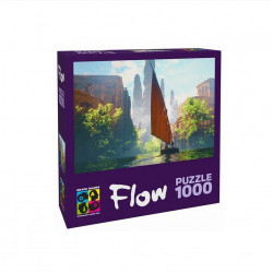 PUZZLE 1000P - FLOW - BATEAU ET BATIMENTS
