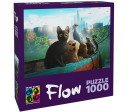 PUZZLE 1000P - FLOW - ANIMAUX SUR LE BATEAU