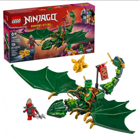 NINJAGO - LE DRAGON VERT DE LA FORET DE LLOYD