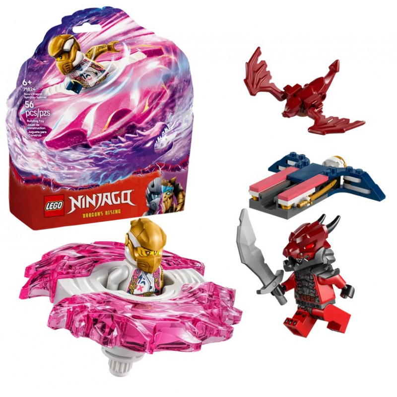 NINJAGO - LA TOUPIE SPINJITZU DU DRAGON DE SORA