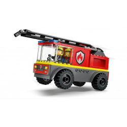 CITY - CAMION DE POMPIERS AVEC ECHELLE