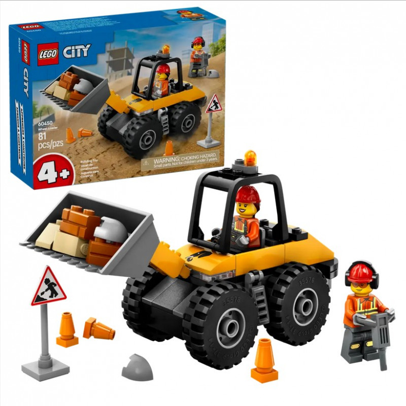 CITY - LA CHARGEUSE DE CHANTIER JAUNE