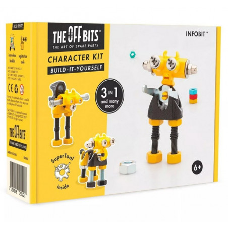 THE OFFBITS - KIT PERSONNAGE INFOBIT JAUNE