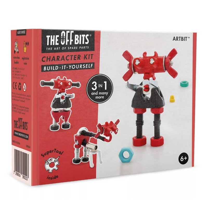THE OFFBITS - KIT PERSONNAGE ARTBIT ROUGE