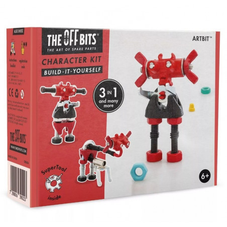 THE OFFBITS - KIT PERSONNAGE ARTBIT ROUGE