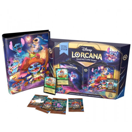 LORCANA - COFFRET COLLECTOR STITCH - LA MER AZURITE