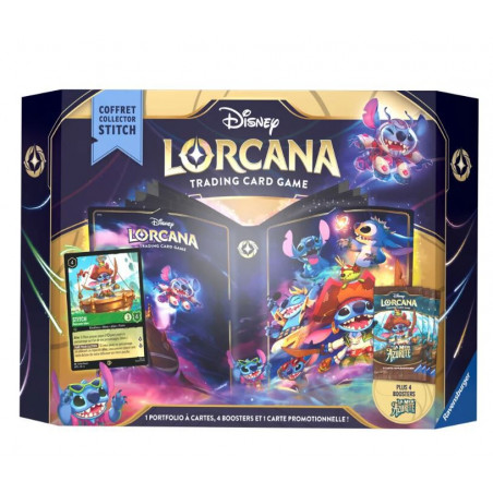 LORCANA - COFFRET COLLECTOR STITCH - LA MER AZURITE