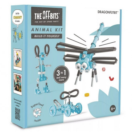 THE OFFBITS - KIT ANIMAL DRAGONFLYBIT BLEU