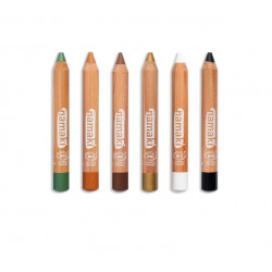 CRAYONS DE MAQUILLAGE X6 - VIE SAUVAGE