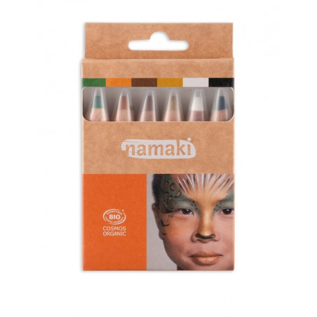 CRAYONS DE MAQUILLAGE X6 - VIE SAUVAGE