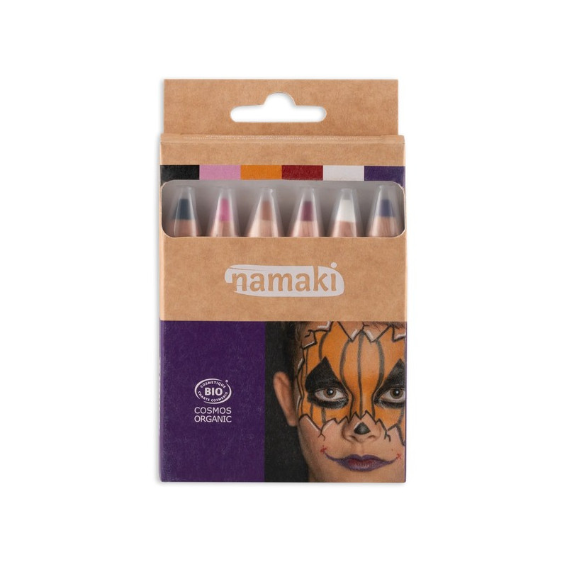 CRAYONS DE MAQUILLAGE X6 - MONDES DES HORREURS CRAYONS DE MAQUILLAGE X6 - MONDES DES HORREURS