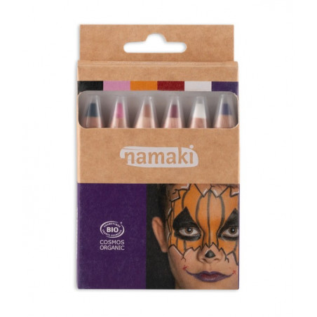 CRAYONS DE MAQUILLAGE X6 - MONDES DES HORREURS