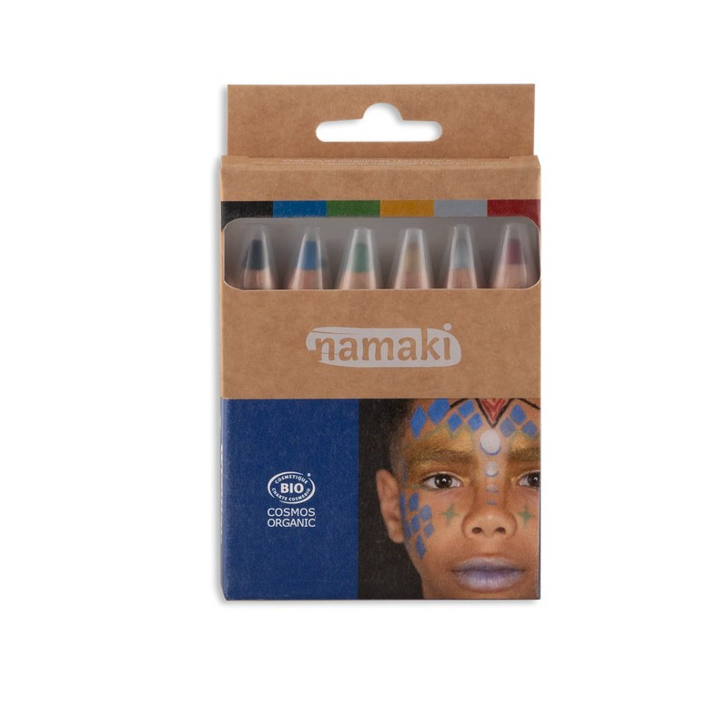 CRAYONS DE MAQUILLAGE X6 - MONDES INTERGALACTIQUES CRAYONS DE MAQUILLAGE X6 - MONDES INTERGALACTIQUES