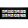 GBEYE - CADRE COLLECTOR 16 CARTES A COLLECTIONNER NOIR (30,5X76CM)