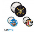 ONE PIECE - PACK DE BADGES - SKULL & LUFFY ONE PIECE - PACK DE BADGES - SKULL & LUFFY