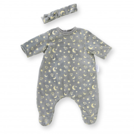 PYJAMA BRILLE DANS LA NUIT & BANDEAU - 30CM