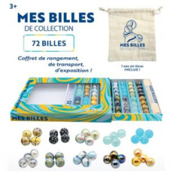 COFRET 72 BILLES DE COLLECTION