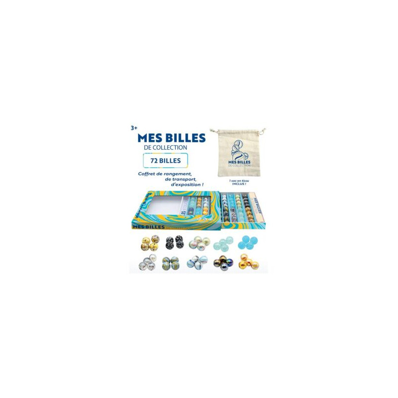 COFRET 72 BILLES DE COLLECTION COFRET 72 BILLES DE COLLECTION