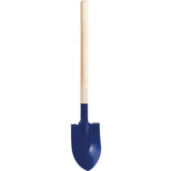 PELLE METAL RONDE MANCHE BOIS 50CM ASS2