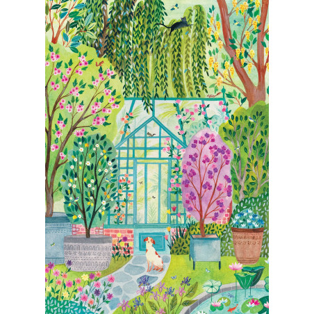 PUZZLE 1000P - JARDIN SECRET