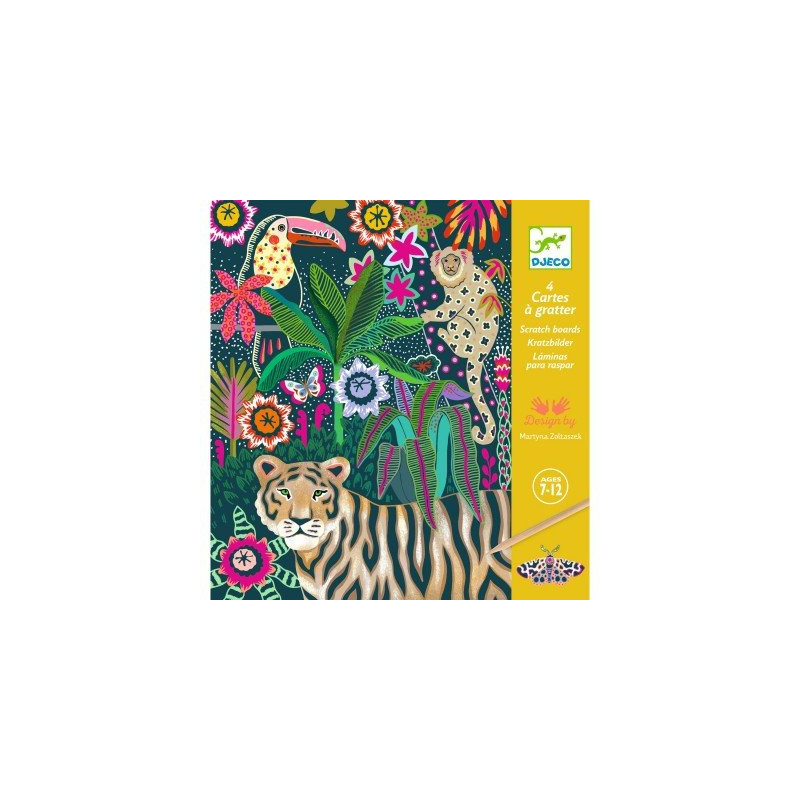 CARTES A GRATTER - ROCOCO - FSC MIX (PACKAGING)