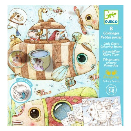 COLORIAGE - LE VOYAGE DE MALO - FSC MIX