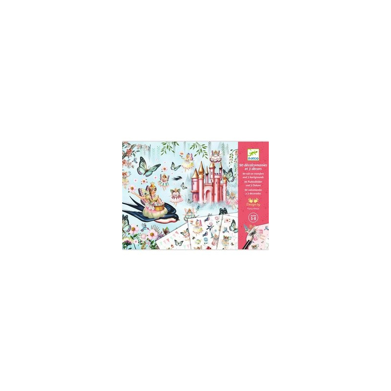 DECALCOMANIES - AU PAYS DES FEES - FSC MIX DECALCOMANIES - AU PAYS DES FEES - FSC MIX
