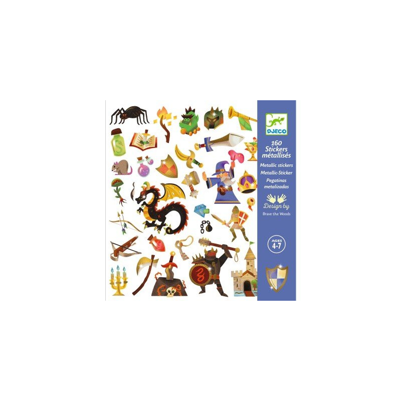 STICKERS - MEDIEVAL FANTASTIQUE - FSC MIX