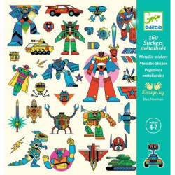 STICKERS - ROBOTS - FSC MIX