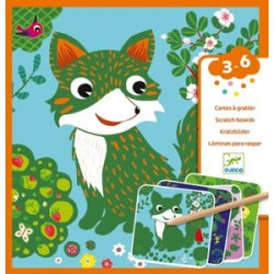 CARTES A GRATTER - PETITES BETES - FSC MIX (PACKAGING)