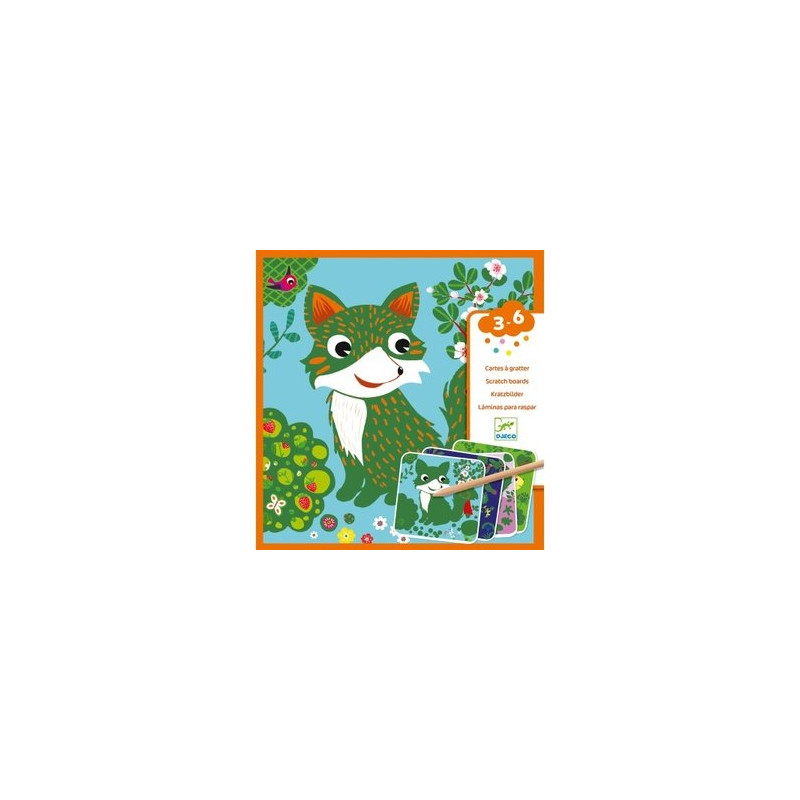 CARTES A GRATTER - PETITES BETES - FSC MIX (PACKAGING) CARTES A GRATTER - PETITES BETES - FSC MIX (PACKAGING)