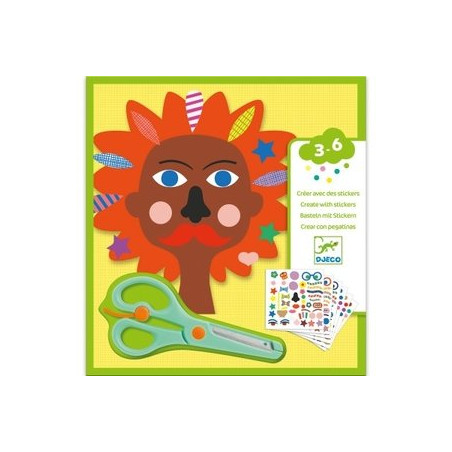 STICKERS - COIFFEUR - FSC MIX
