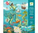 STICKERS - LES AVENTURES EN MER - FSC MIX