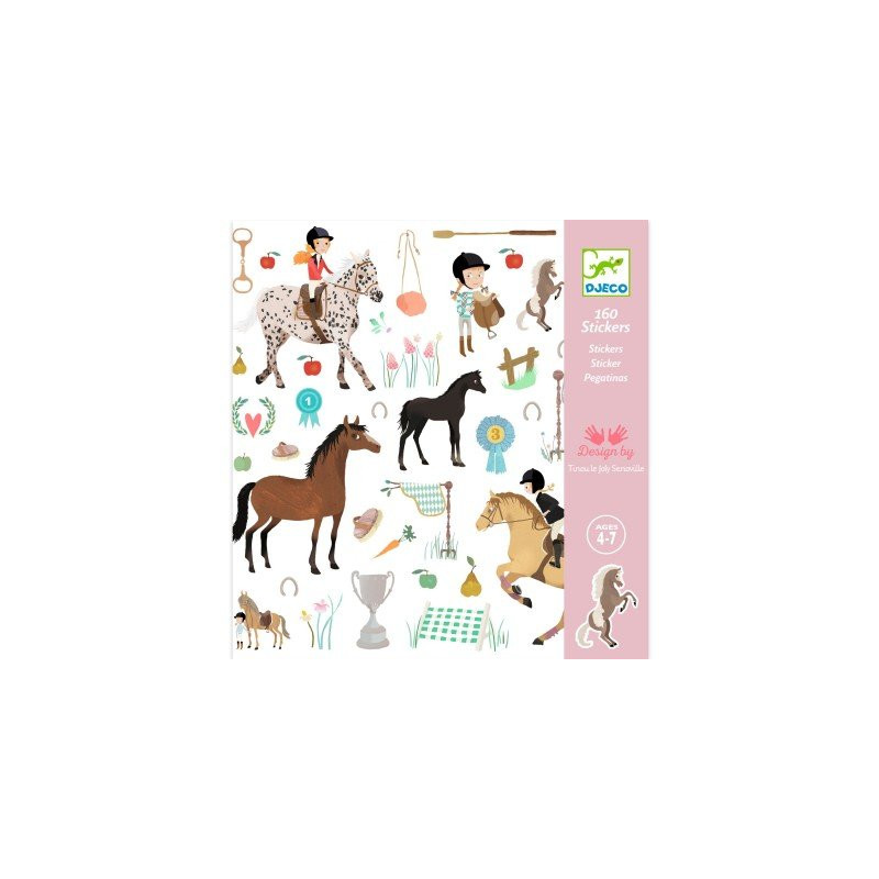 STICKERS - LES CHEVAUX - FSC MIX (PACKAGING) STICKERS - LES CHEVAUX - FSC MIX (PACKAGING)