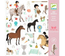 STICKERS - LES CHEVAUX - FSC MIX (PACKAGING)