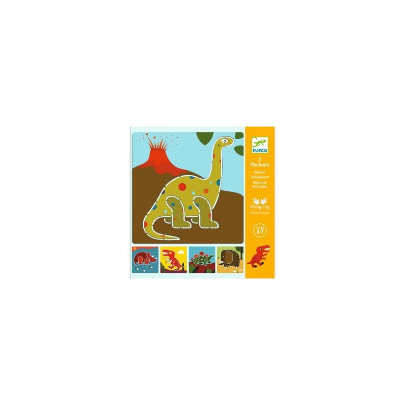 POCHOIRS - DINOSAURES - FSC MIX (PACKAGING) POCHOIRS - DINOSAURES - FSC MIX (PACKAGING)