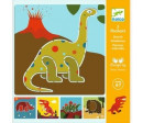 POCHOIRS - DINOSAURES - FSC MIX (PACKAGING)