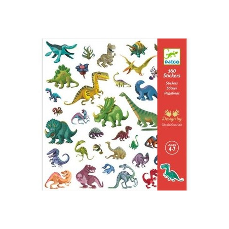 STICKERS - DINOSAURES - FSC MIX (PACKAGING)