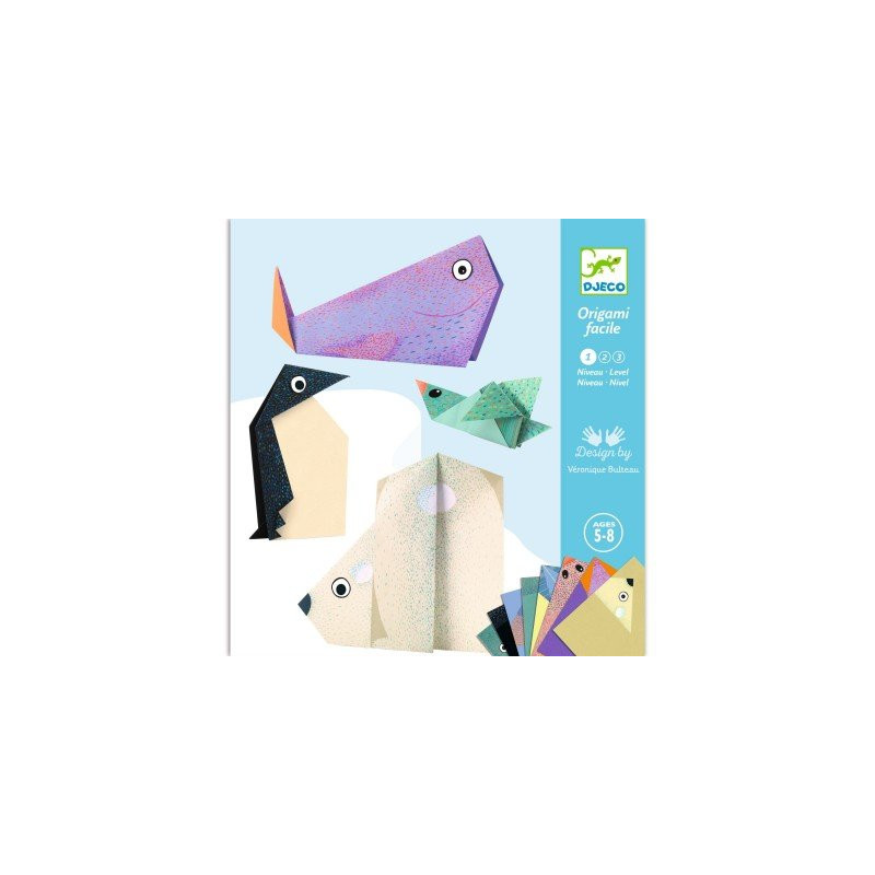 ORIGAMI - LES ANIMAUX POLAIRES - FSC MIX ORIGAMI - LES ANIMAUX POLAIRES - FSC MIX