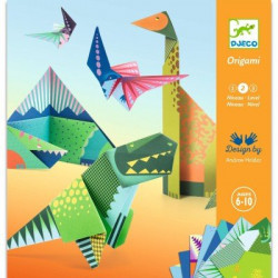 ORIGAMI - DINOSAURES - FSC MIX