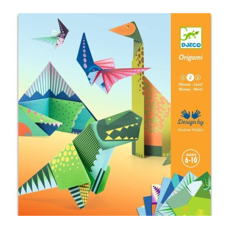 ORIGAMI - DINOSAURES - FSC MIX