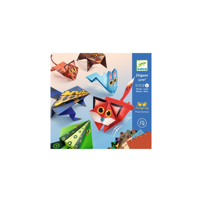 ORIGAMI - ANIMAUX SAUTEURS - FSC MIX ORIGAMI - ANIMAUX SAUTEURS - FSC MIX