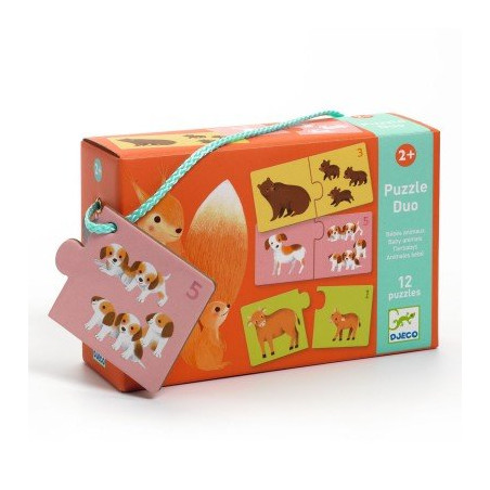 DUO BEBES ANIMAUX - FSC MIX